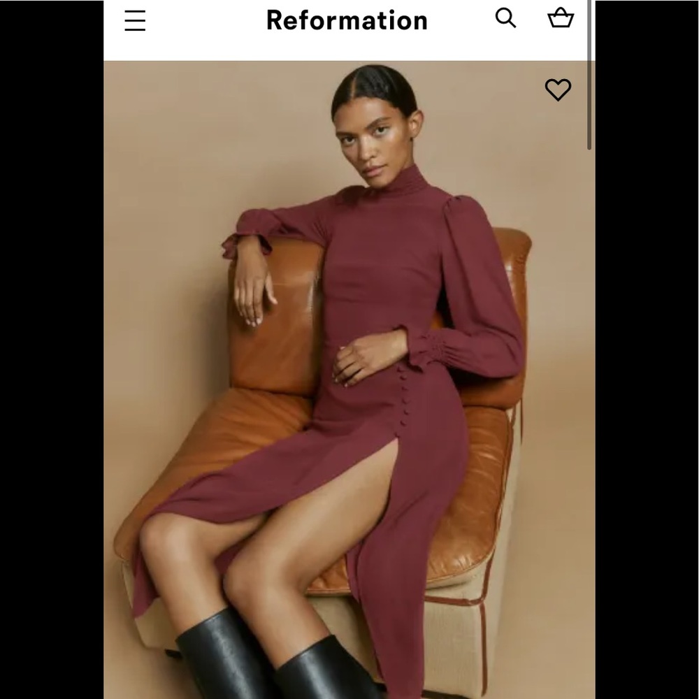 NWT Reformation Stevi Dress